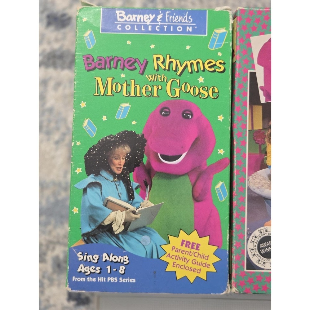 Barney and Friends VHS Tape Lot of‎ 3 Bundle Kids Educational Video Movie - Picture 3 of 8